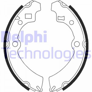 Комплект тормозных колодок LS1586 DELPHI
