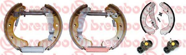 Комплект тормозных колодок K 59 026 BREMBO