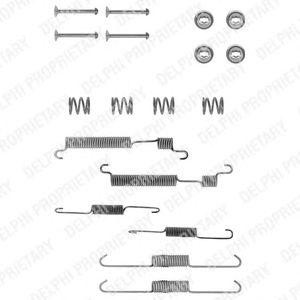 Комплектующие, тормозная колодка LY1254 DELPHI