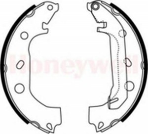 Комплект тормозных колодок 362416B BENDIX JURID