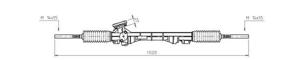 Рулевой механизм RE4021 GENERAL RICAMBI