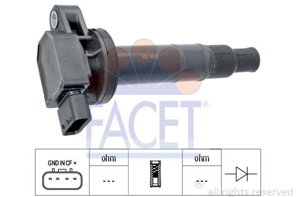 Ремкомплект, распределитель зажигания HT0843 FACET