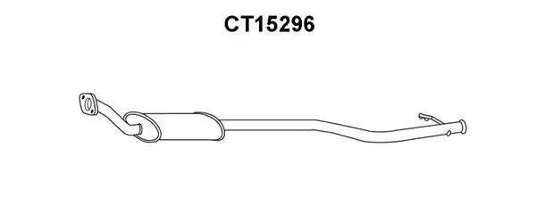Предглушитель выхлопных газов CT15296 VENEPORTE