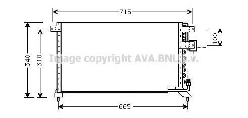 Конденсатор, кондиционер HD5084 AVA