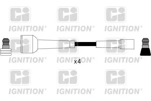 Ккомплект проводов зажигания XC968 QUINTON HAZELL