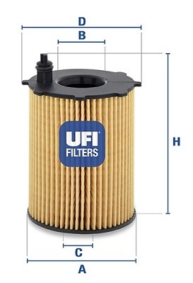 Масляный фильтр 25.037.00 UFI