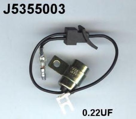 Конденсатор, система зажигания J5355003 H B JAKOPARTS NIPPARTS