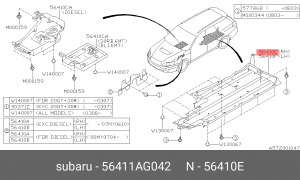Деталь 56411AG042 SUBARU