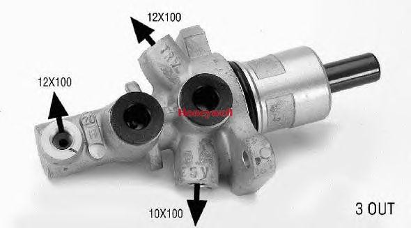 Главный тормозной цилиндр 133029B BENDIX JURID