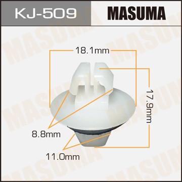Клипса крепежная KJ509 MASUMA