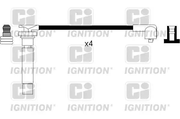 Ккомплект проводов зажигания XC345 QUINTON HAZELL