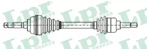 Приводной вал DS21057 LPR