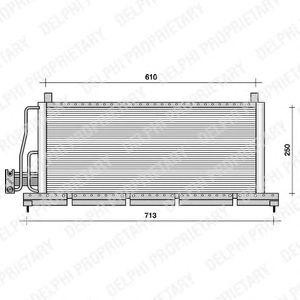 Конденсатор, кондиционер TSP0225046 DELPHI