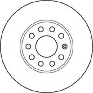Тормозной диск 562235B BENDIX JURID