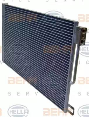 Конденсатор, кондиционер 8FC 351 301-651 HELLA