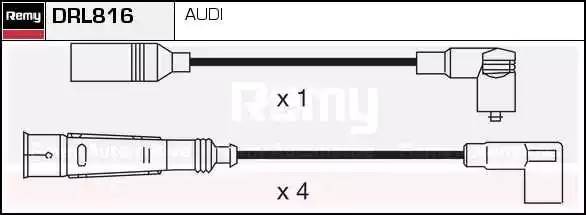Ккомплект проводов зажигания DRL816 DELCO REMY