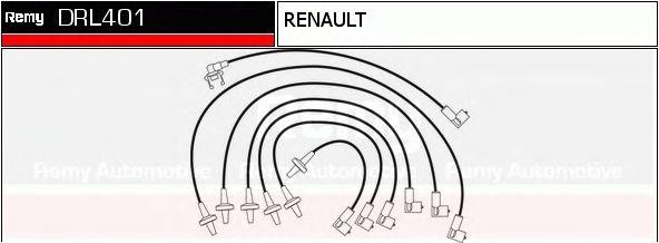 Ккомплект проводов зажигания DRL401 DELCO REMY