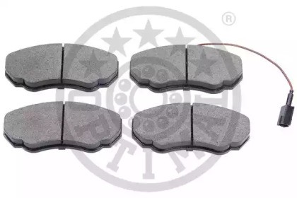 Комплект тормозных колодок, диско 96001 OPTIMAL