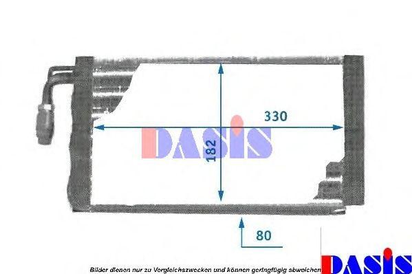 Испаритель, кондиционер 820790N AKS DASIS