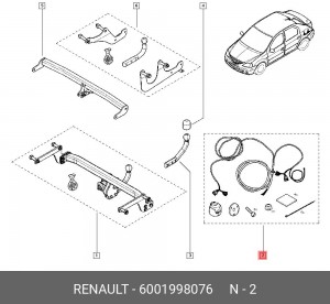 Деталь 6001998076 RENAULT