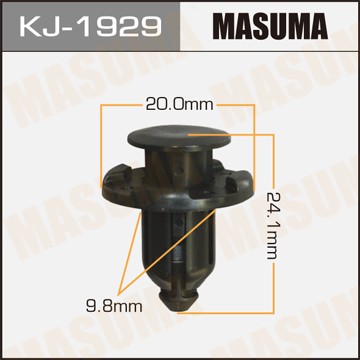 Клипса крепежная KJ1929 MASUMA