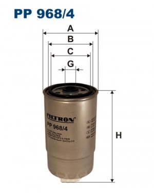 Фильтр топливный PP9684 FILTRON