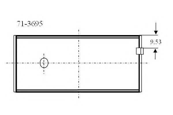Подшипник 71-3695 GLYCO