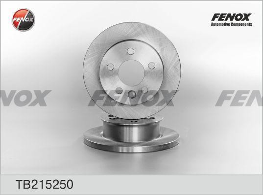 Диск тормозной TB215250 FENOX