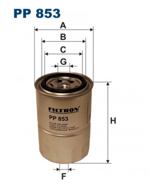 Фильтр топливный PP853 FILTRON