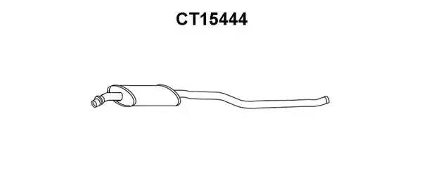 Предглушитель выхлопных газов CT15444 VENEPORTE