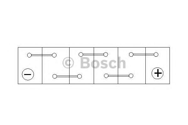 Батарея аккумуляторная 0092S60130 BOSCH