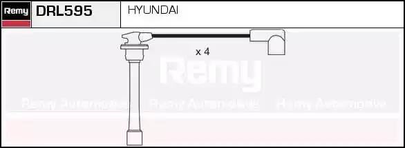 Ккомплект проводов зажигания DRL595 DELCO REMY
