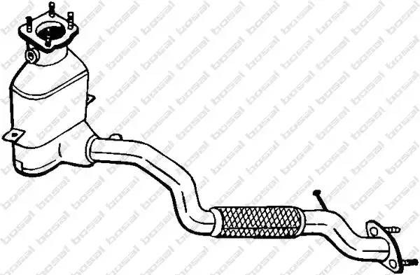 Катализатор 099348 BOSAL