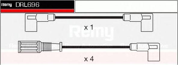 Ккомплект проводов зажигания DRL696 DELCO REMY