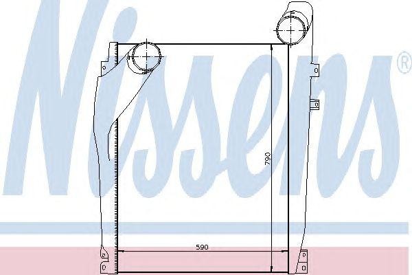 Интеркулер 96936 NISSENS