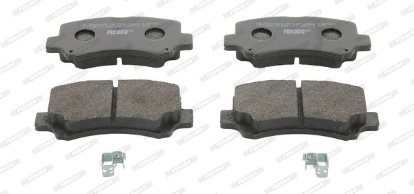 Комплект тормозных колодок, диско FDB1421 FERODO