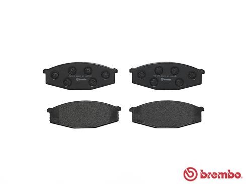 Комплект тормозных колодок, диско P56015 BREMBO