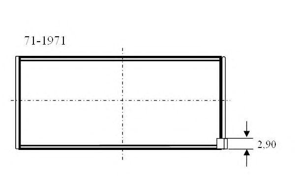 Подшипник 71-1971 GLYCO