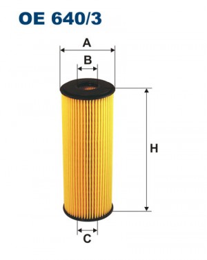 Фильтр масляный двигателя OE 640/3 FILTRON
