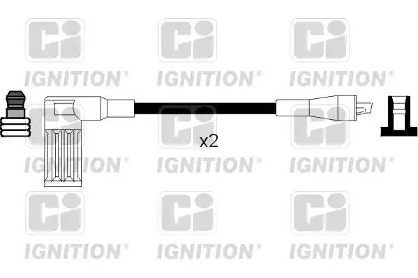 Ккомплект проводов зажигания XC1010 QUINTON HAZELL