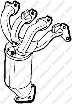 Катализатор 098641 BOSAL