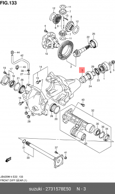 Сайлентблок 27315-78E50 SUZUKI