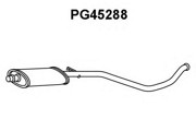 Предглушитель выхлопных газов PG45288 VENEPORTE