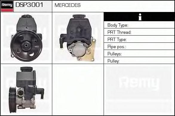 Гидравлический насос, рулевое управление DSP3001 DELCO REMY