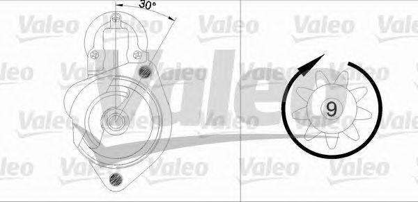 Стартер 455680 VALEO PHC