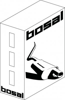 Монтажный комплект, глушитель 096-033 BOSAL