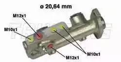 Главный тормозной цилиндр PF295 TRUSTING
