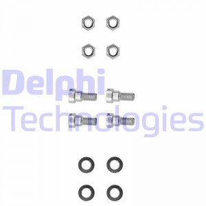 Комплектующие, колодки дискового тормоза LX0116 DELPHI