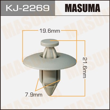 Клипса крепежная KJ2269 MASUMA