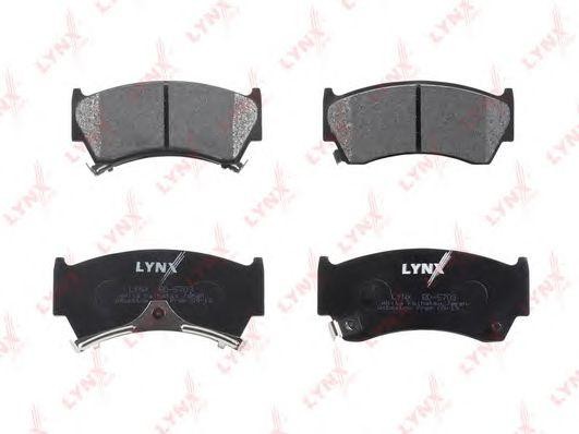 Колодки тормозные дисковые BD-5703 LYNXAUTO